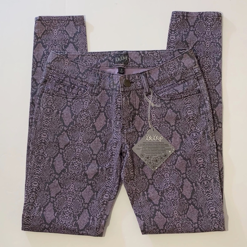 BeBop Python Snake Print Pants - Picture 3 of 8